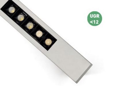 Barra Lineal LED Serie LUZ 15° / 30° / 45°, 2835 LEDs, 90 lm/W, UGR<12