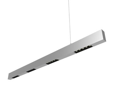 Barra Lineal LED de Superficie, para Rejilla Louver con Reflector, Ángulo de Haz de 15°/30° / 45°, Serie SLIM