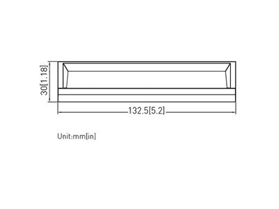 Barra Lineal LED de Superficie, para Bañador de Pared, Serie SLIM